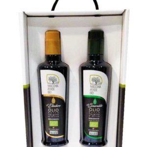 Geschenkbox mit bestem Olivenöl